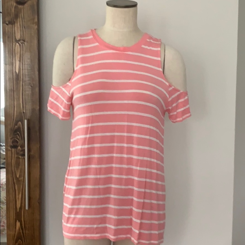 Cute Cold Shoulder Top